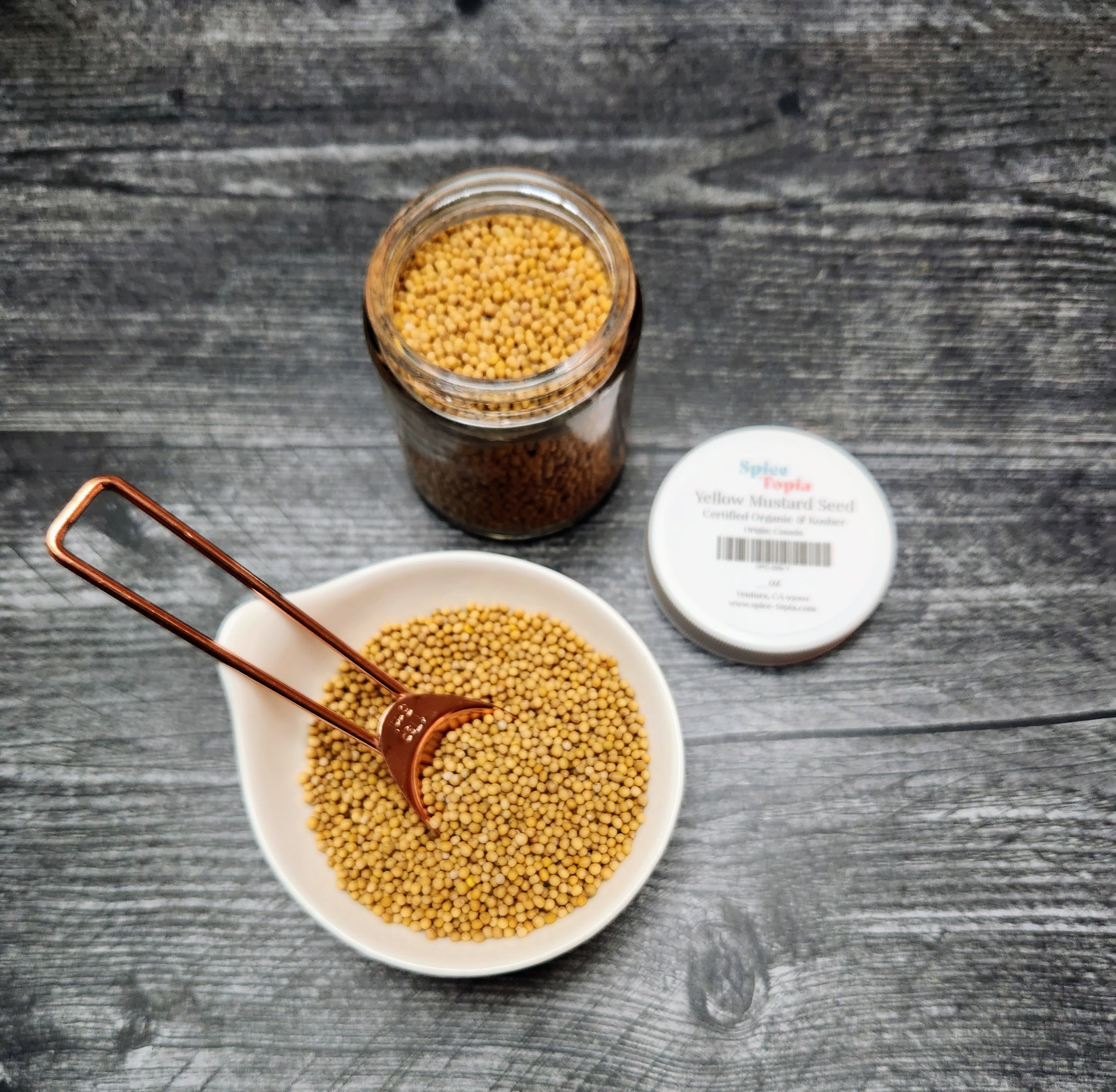 スーパーセール 目玉商品 Mustard Seeds, Organic | Spicetopia 洋楽